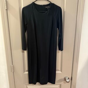 Banana Republic Classic Black Long Sleeve Dress